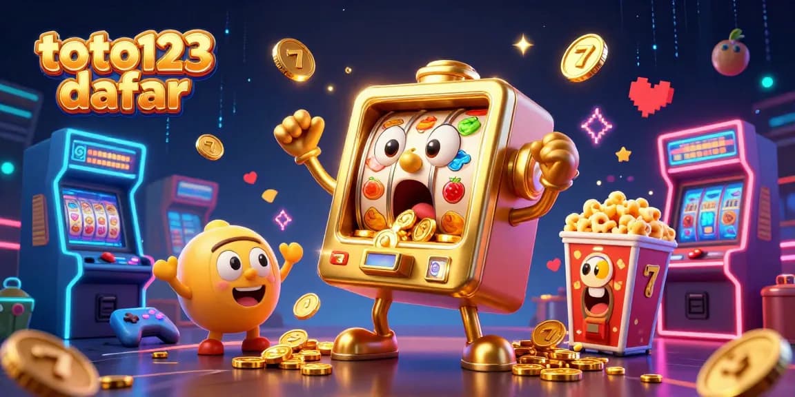 Experience the excitement of toto123 daftar with vibrant slot machines and gaming action!
