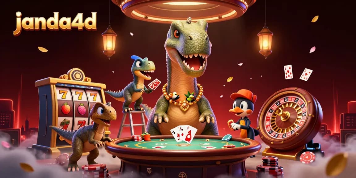 Permainan kasino janda4d dengan karakter 3D lucu dan elemen slot yang menggoda.