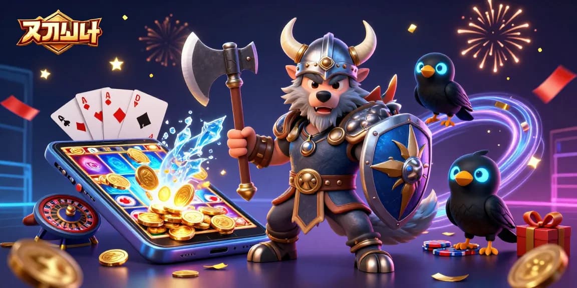 Bet on แทงบอล and enjoy thrilling casino adventures with vibrant dragon and Viking mythical imagery.