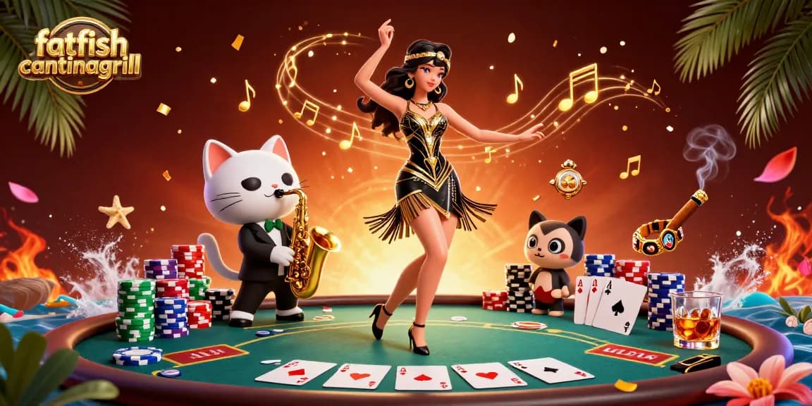 Play and win at fatfishcantinagrill with exciting poker action and vibrant casino ambience.