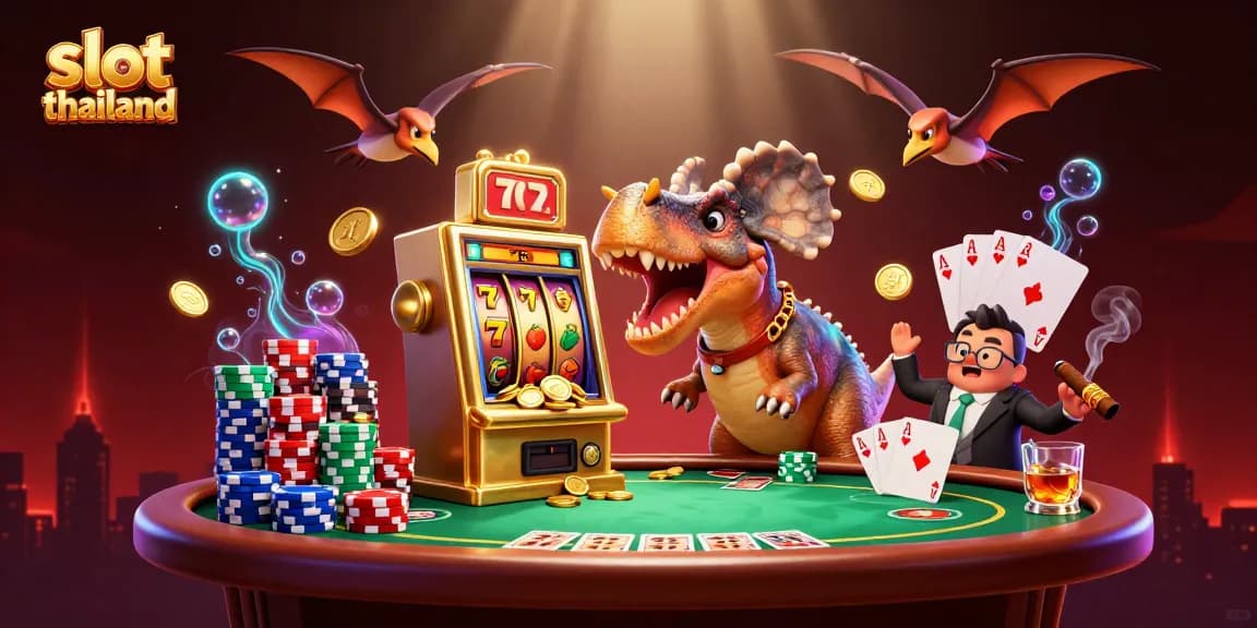 Watch the fun unfold as slot thailand comes alive with pachycephalosaurus hitting a jackpot!