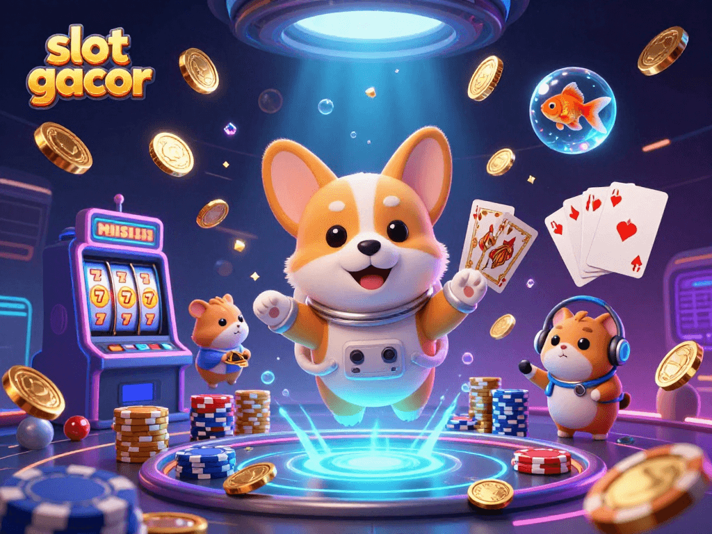 Gambarlah slot gacor dengan layaknya kemenangan besar yang didapat dari mesin slot berkilau dan segudang koin emas.