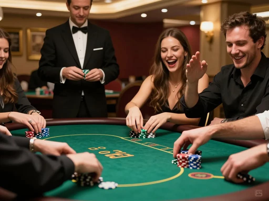 LLWIN Function shines in an intense poker game with players strategizing bets.