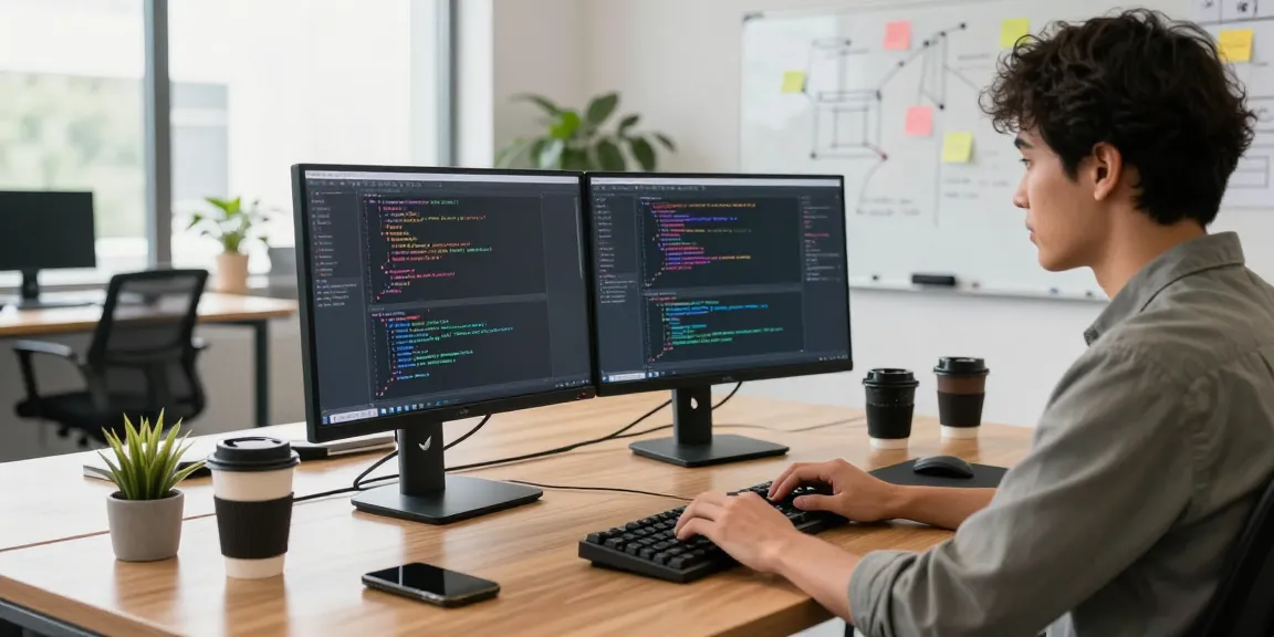 Discover the features and benefits of telegram中文版下载 in a modern tech workspace.
