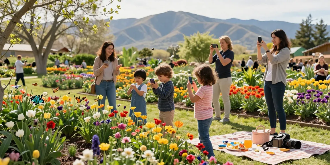 Discover the beauty of nature at https://www.thecapayvalleygardentour.com, where families create memories among vibrant flowers.