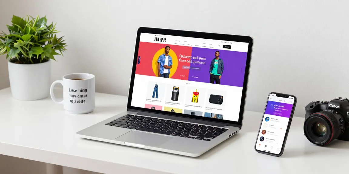 Customer engaging with an online shopping experience, browsing products at https://forumup.org/shop/search.php?ca_id=&addr1=&addr2=&addr3=&schKeyword= in a stylish workspace.