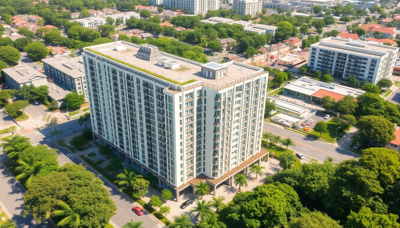 Visualize tampines st 95 ec with a modern executive condominium amidst vibrant greenery.