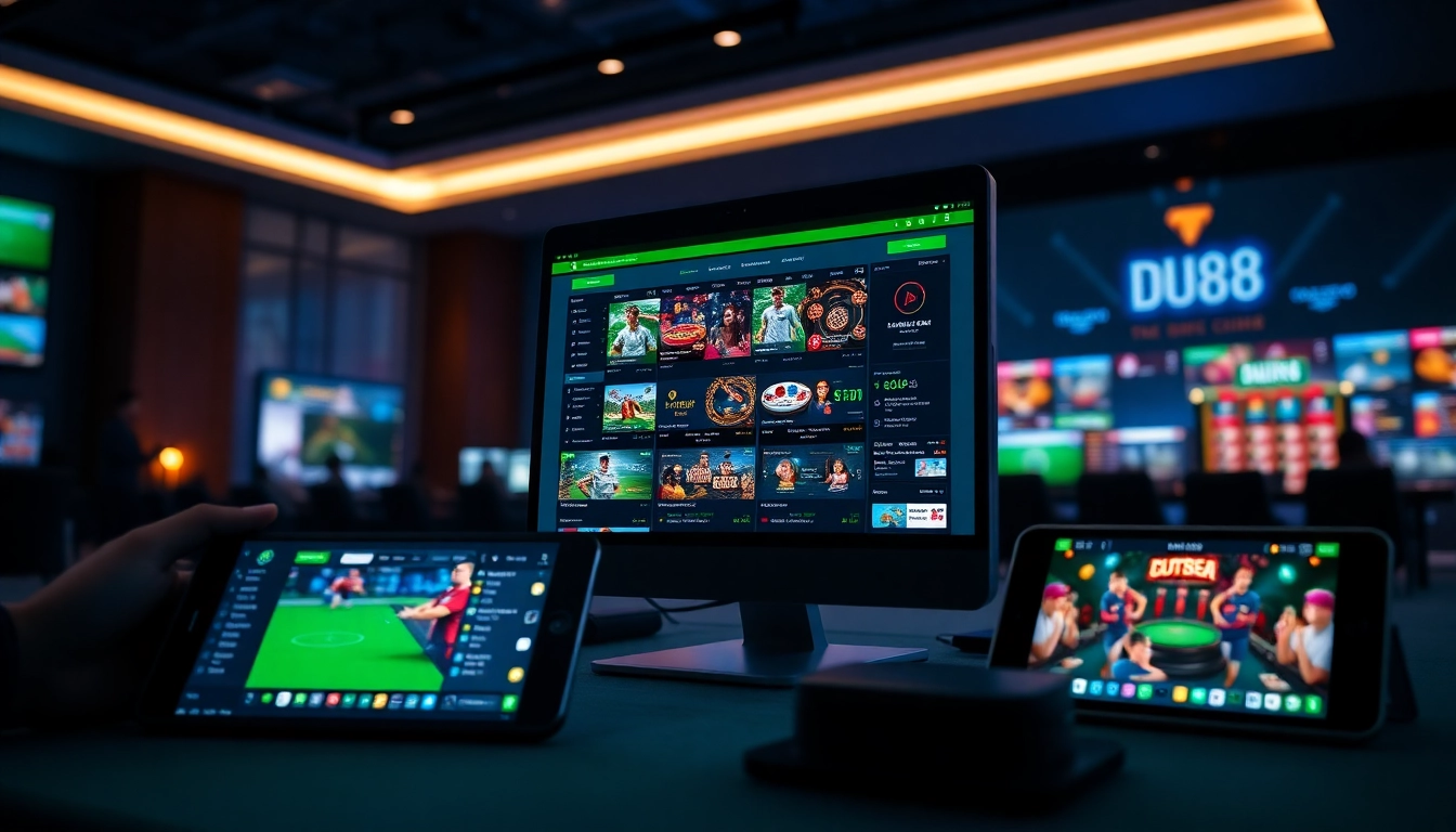 Experience live betting and gaming on DU88 at https://du88.cx/ with exciting features and user-friendly design.