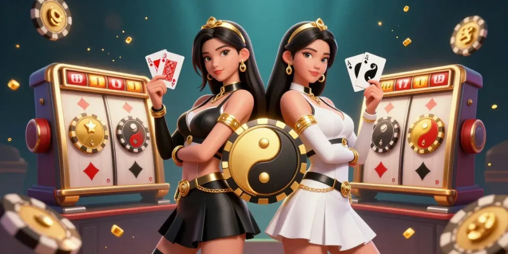 Experience thrilling action at 68win with dynamic slot game elements and exciting casino imagery.